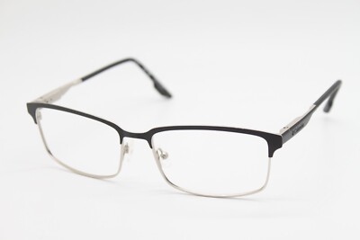 NEW COLUMBIA C3016 002 BLACK SILVER AUTHENTIC EYEGLASSES 59-17