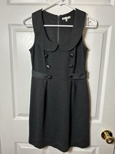 womens dresses size Just Ginger Sleeveless Schoolgirl Tailored Buttons