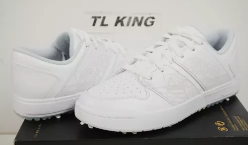 Nike Air Jordan 1 Low NU G Golf Spike AJ1 White Pure Platinum FZ4153-100 DL