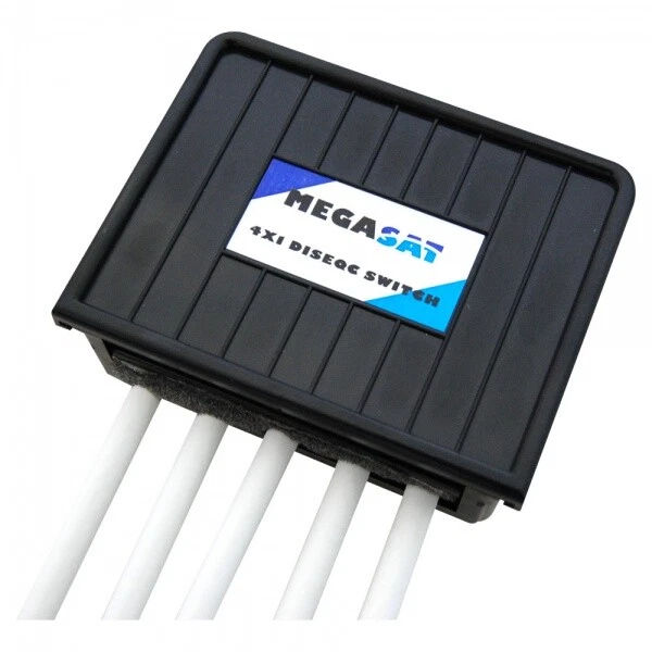Megasat Diseqc Interruttore 4/1 Distribuzione via Satellite Protezione Tempo - Immagine 2 di 2