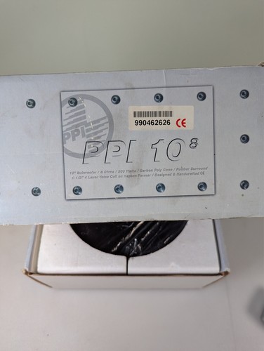 PPi Precision Power 10” 8 ohm sub NIB Woofer Speaker 300 Watts - Picture 8 of 10