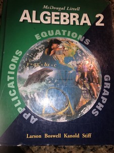Homework help mcdougal littell algebra 2