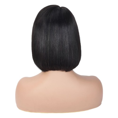 T Lace Bob Style Wig Hair Wigs Brazilian Straight Human Virgin Hair Wig 8inch - Picture 7 of 7
