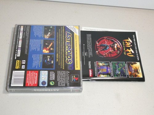 ASTEROIDS PlayStation PS1 Game Complete 1998 AUS PAL near new - Picture 4 of 4