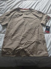 Dickies Nursing Shirt XS Scrubs Women's Brown