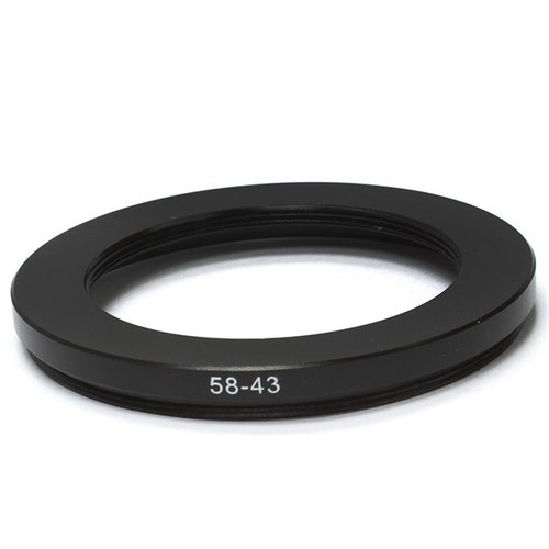 58mm to 43mm Step-Down Lens Filter Ring Adapter - Picture 8 of 9