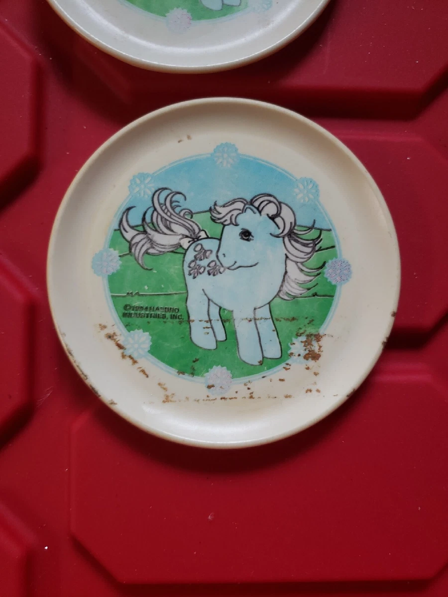 My little top pony plate set