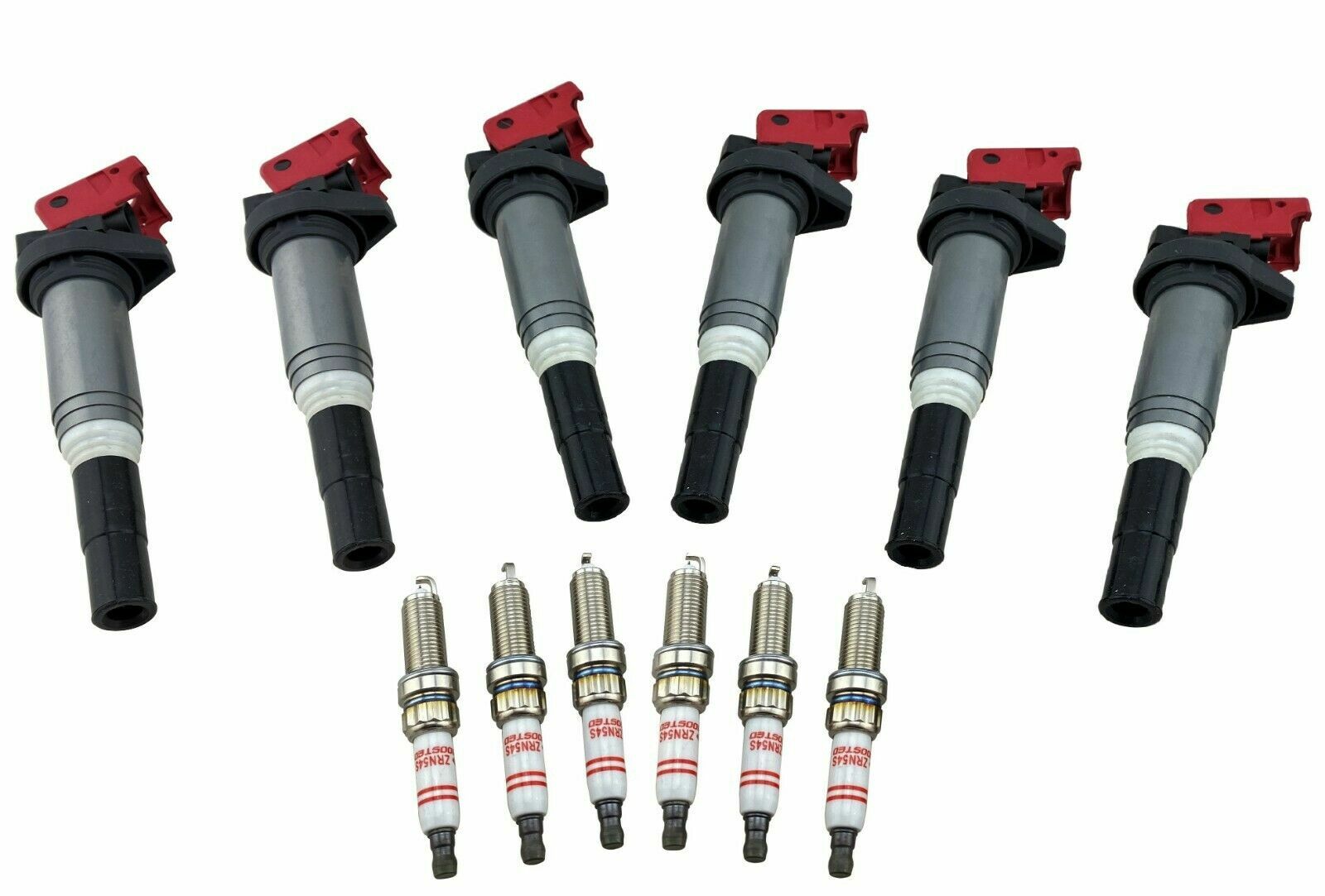 6 Ignition Coils & 1 STEP COLDER Spark Plugs for M235i 335i 435i 535i