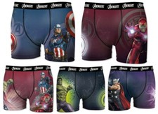 Marvel Avengers Boxershorts 5x TOP Design's S-XXL,Iron Man,Hulk,Thor, C. America