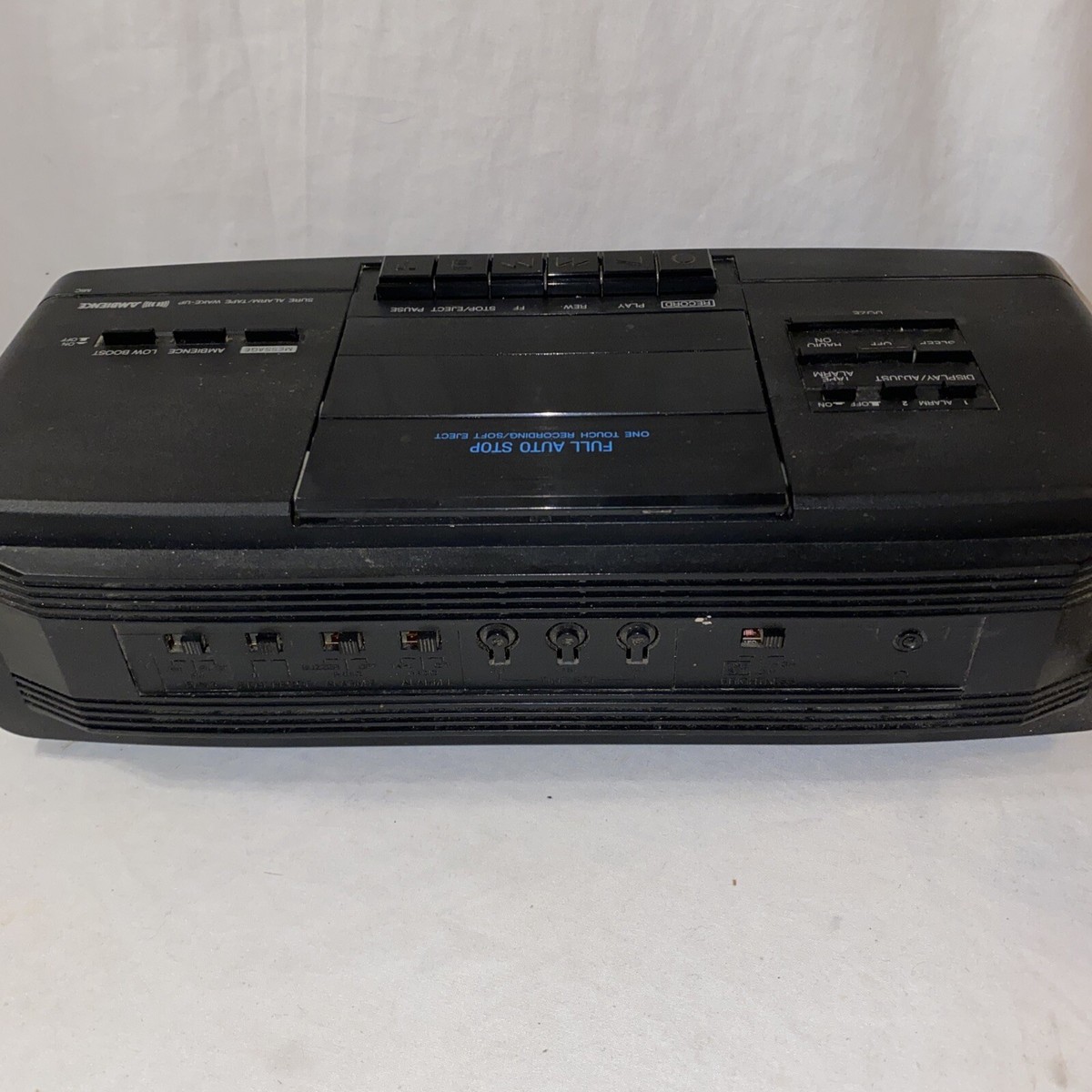 Vintage Panasonic RC-X250 AM/FM Cassette Digital Clock Radio