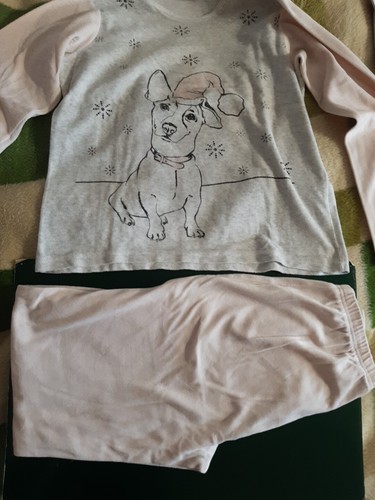 weihnachtspyjama Gr.M,kaum Getragen,tierfreier Nichtraucherhaushalt frisch Gewas - Bild 2 von 7