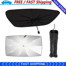 Car Windshield Sun Shade Foldable Umbrella Front Window Cover Visor Umbrella