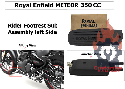 Royal Enfield ''Rider Footrest Sub Assembly for Left Side Meteor 350cc''