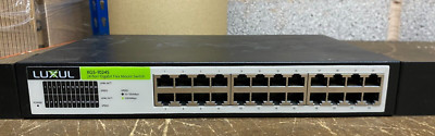 Luxul XGS-1024S Gigabit Flex Mount Netzwerk-Switch mit 24 Ports