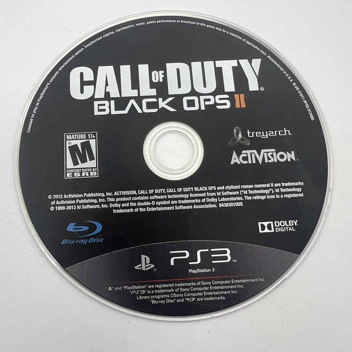 Call of Duty: Black Ops II 2 PlayStation 3 PS3 Disc Only | eBay