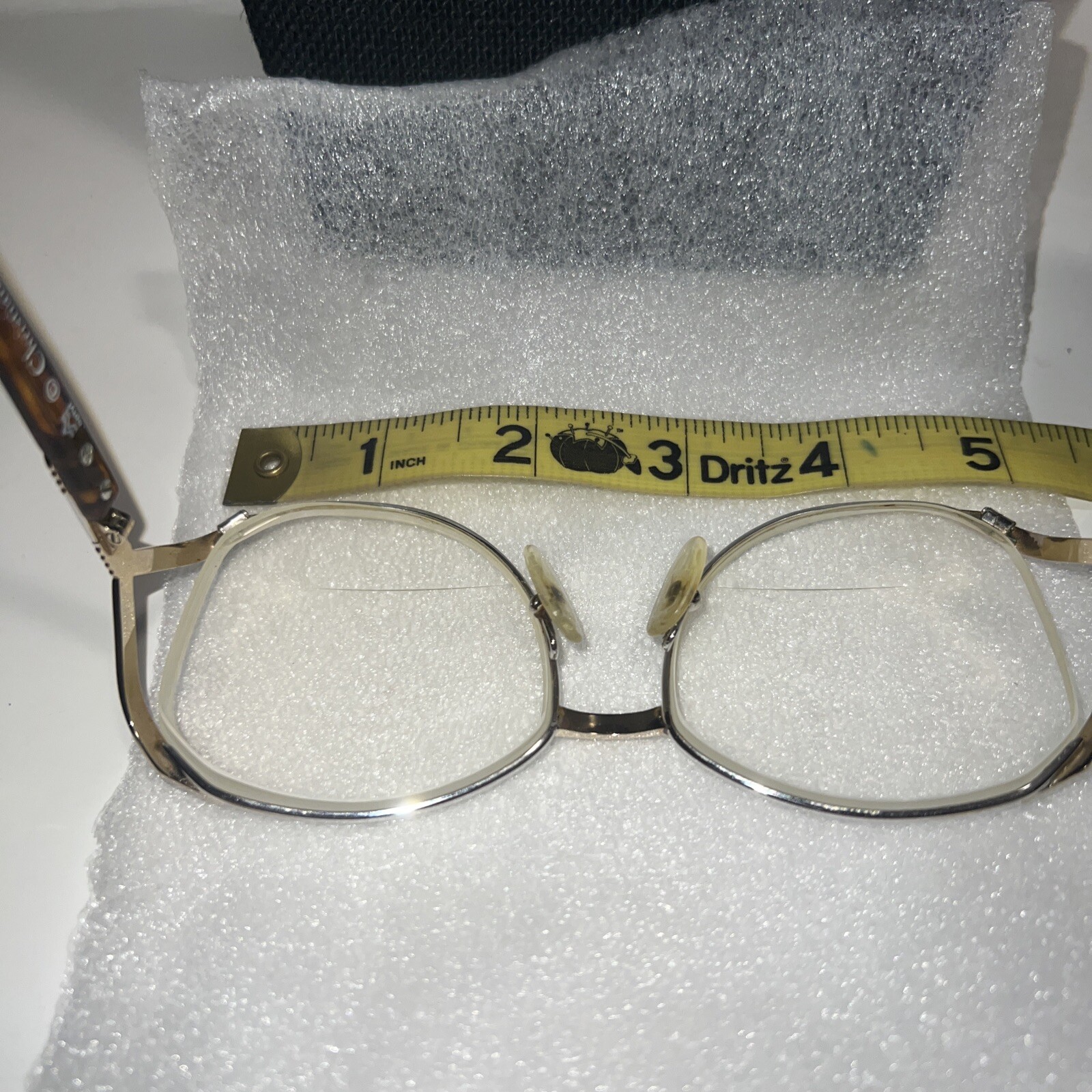 Christian Dior Vtg Eyeglass Frames 2227 Col  47-5… - image 10