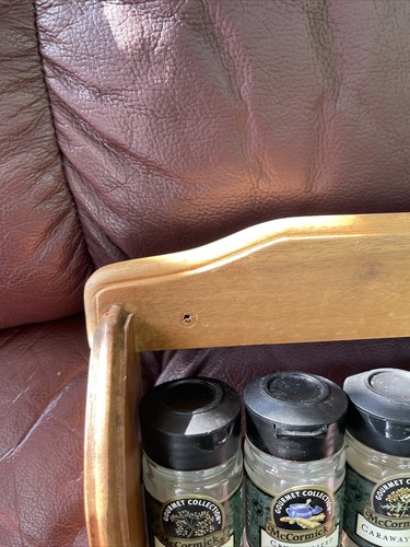 24 SCHILLING McCormick Spice Jars Spice Bottles And Spice Rack Black Lids Empty - Picture 6 of 10