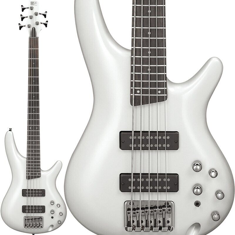 Ibanez SR305E 5-String Electric Bass Pearl White | Guitar Center