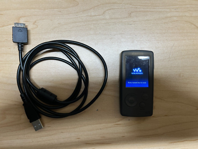 Sony Walkman NWZ-A818 Black (8 GB) Digital Media Player pre-loaded