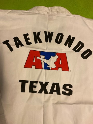 Martial Arts Uniform Size 5 Adult Large White NEW texas taekwando Century - Picture 2 of 8