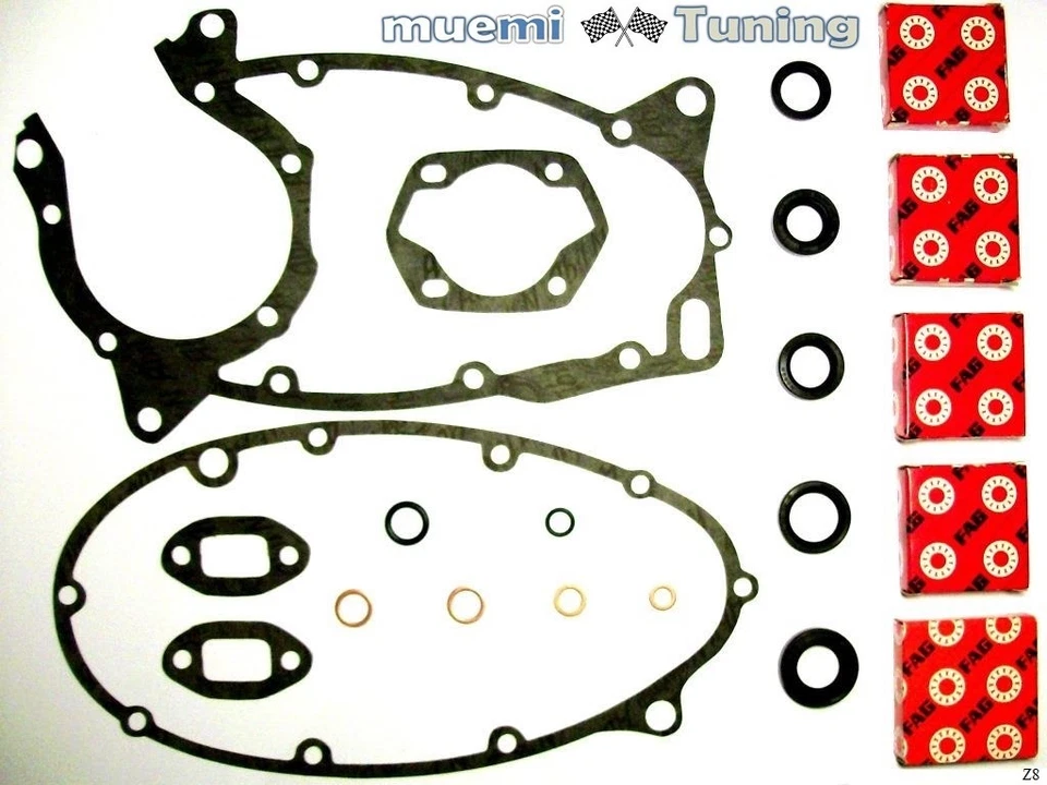 Zündapp 515 Mokick 3 Gang Dichtung Motordichtsatz Simmerringe Lager Motor Neu 50