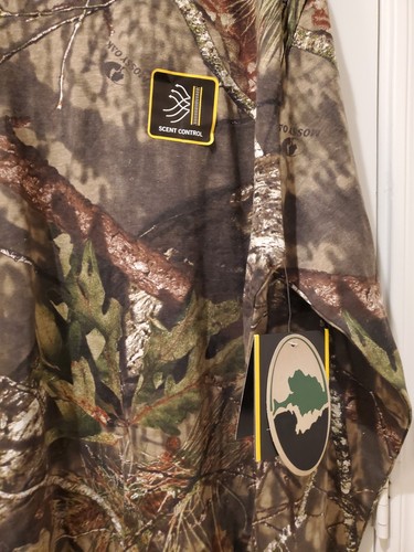 Mossy Oak Men's Country DNA Camouflage Scent Control T-Shirt Size L 42/44 - Picture 3 of 4