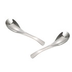  4 Pcs Metal Serving Spoon Stainless Steel Soup Coffee Table Spoons