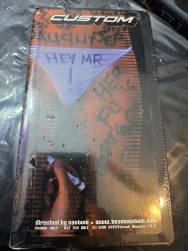 CUSTOM Band "Hey Mister" Foam VHS Tape Rare Artist DIRECT Records - Bild 1 von 5