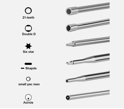 Kit Regolazione Carb 12pz Cacciavite Strumento Regolazione per Motore 2 Cicli - Foto 4 di 14