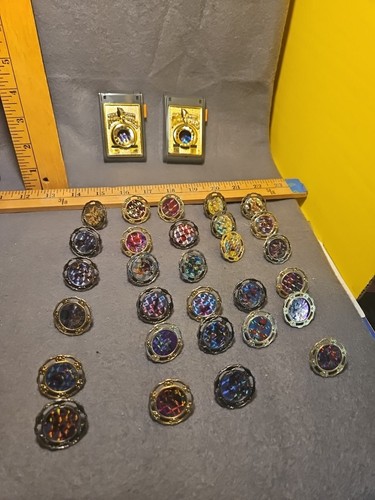 Vintage 1993 Mighty Morphin Power Ranger Spin Fighters 2 Launcher 19 Spinner