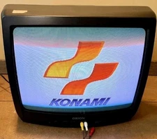 Orion 19" CRT Retro Gaming TV Front A/V Input TV1934A