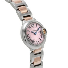 CARTIER Ballon Bleu De Cartier 28Mm W6920034 Pink Unisex Used Watch #31010 3