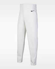 NWT Nike Vapor Select 2 Full Length Baseball Pants White HQ7400-100 Kids Size L