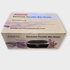 BRAND NEW Karite FHC-4000A Black Touch Induction Electronic Paraffin Wax Heater