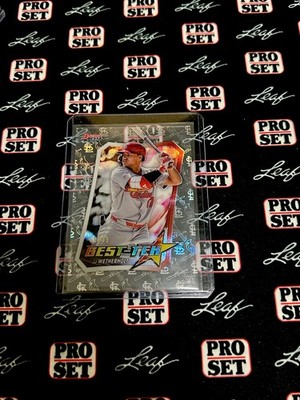 JJ Wetherholt 2025 Bowmans Best Best-Tek Acetate Logo Case Hit /99 Cardinals