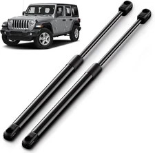 Rear Window Struts for Jeep Wrangler 2018-2025, Back Glass Replacement Shocks Li