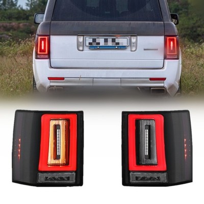 Smoked LED Tail Lights For Land Rover Range Rover L322 2002-2012 Rear Lamps