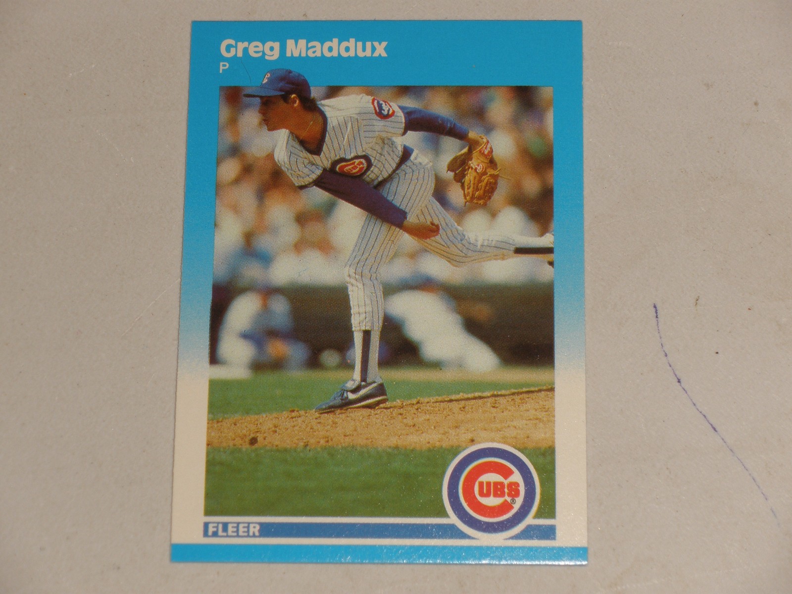 1987 Fleer Update #U-68 Greg Maddux Rookie RC