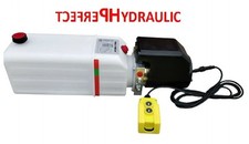 Remorque à benne basculante groupe motopropulseur hydraulique 24V 2000W...