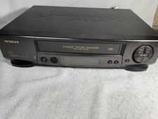 Hitachi VT-FX630AV VHS VCR 4 Head HiFi Stereo Player Recorder NO Remote WORKS