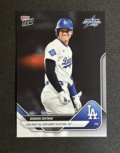 Juego de Estrellas Topps Now MLB 2025 SHOHEI OHTANI #ASG-SO Dodgers