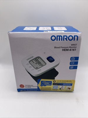 #ad #ad Omron HEM6161 Fully Automatic Wrist Blood Pressure Monitor. OPEN BOX FREE SHIP $35.95