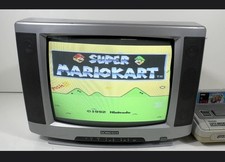 Schneider STV 1406-T 14” Pollici CRT Color TV Scart Retro Gaming TESTATO E FUNZIONANTE