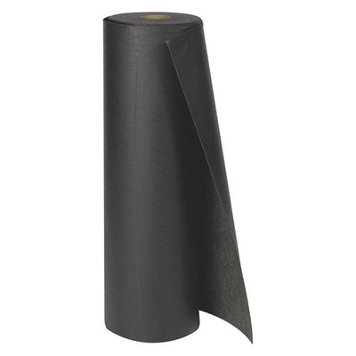 BRADY SPC ABSORBENTS BSM100 Absorbent Roll,Universal,Black,100 ft.L 5UZ32
