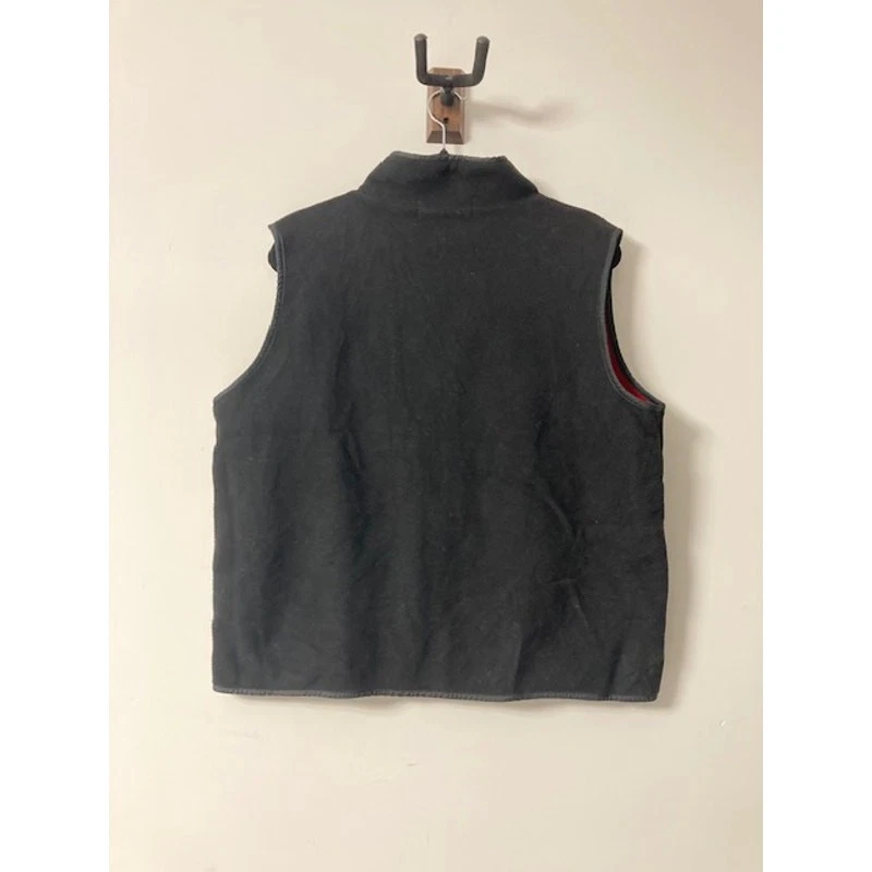 Жилет универсальный из черного флиса Jones New York Sport с нейлоновыми карманами мужской размер M - Изображение 2 из 4