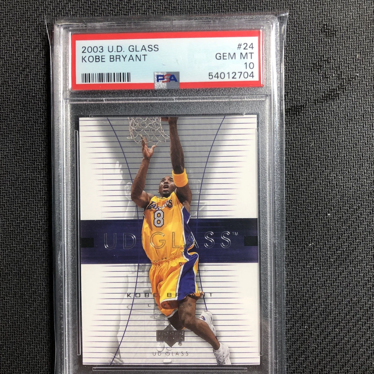 Kobe Bryant Professional Sports Authenticator (PSA) Basketball