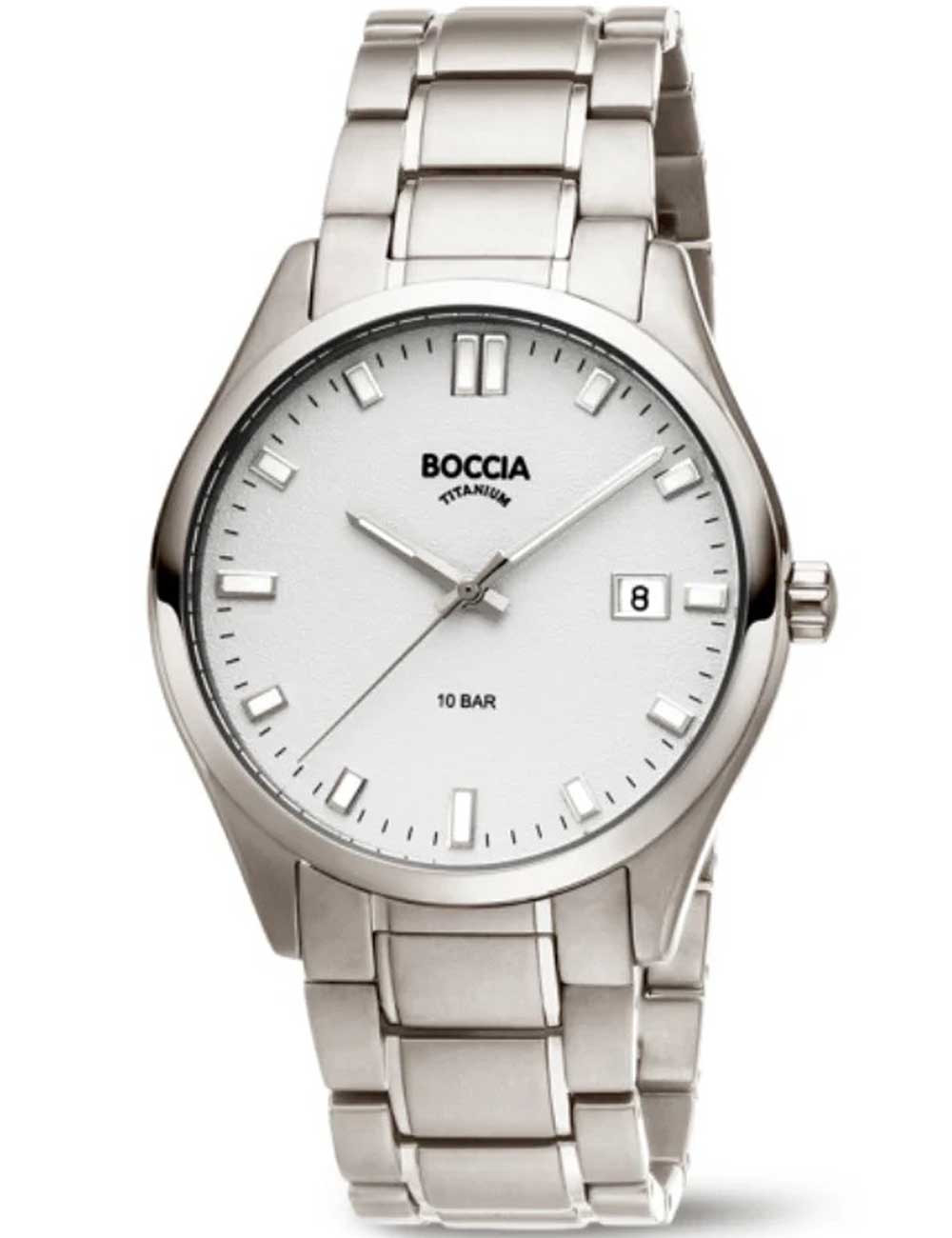 Boccia 3669-03 Herrenuhr Титан 39 мм 10ATM