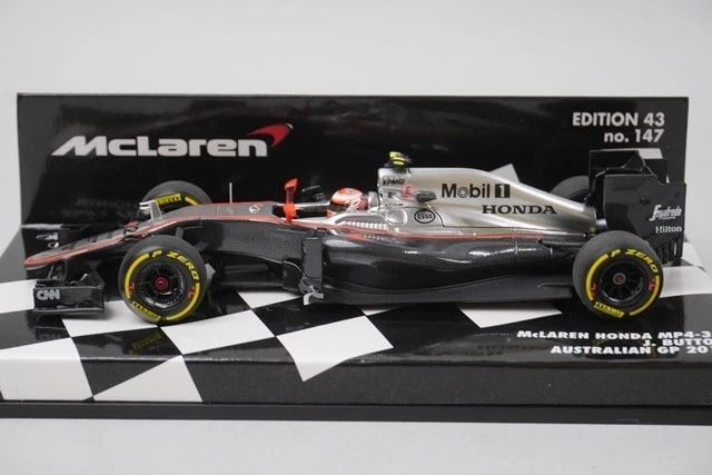 1:43 MINICHAMPS 530154322 McLaren Honda MP4-30 2015 #22 model car - Image 3 of 4