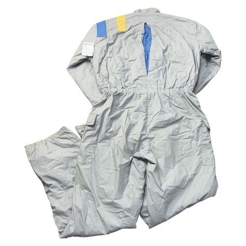 Vintage Adidas Originals Ski Suit 80s Retro One Piece Snow Grey Mens Large - Picture 6 of 6