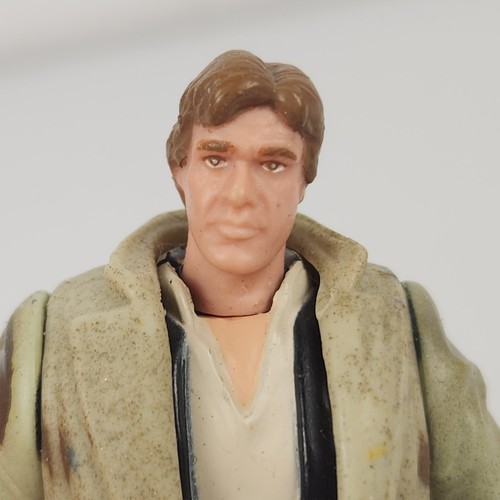 STAR WARS POTF ROTJ Han Solo Endor Gear 1997 Loose Action Figure - Picture 8 of 10